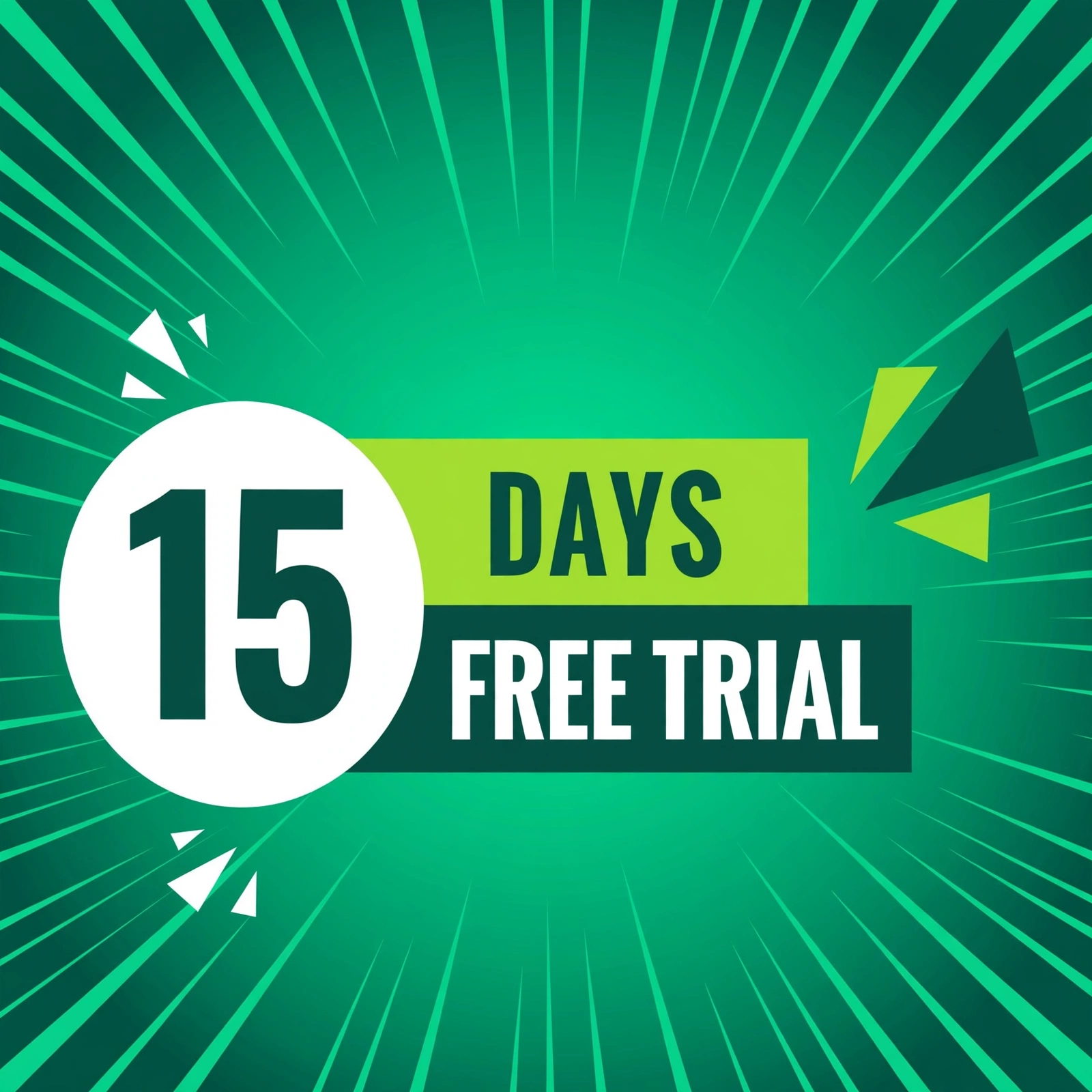 15 days free trial